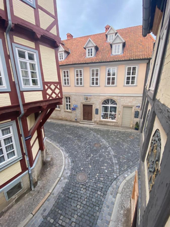 Ferienwohnung Helene Im Einzeldenkmal - Lange Gasse 29 Кведлинбург Экстерьер фото