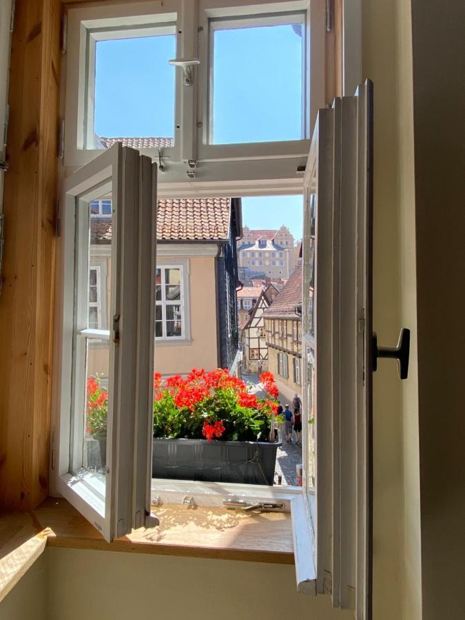 Ferienwohnung Helene Im Einzeldenkmal - Lange Gasse 29 Кведлинбург Экстерьер фото